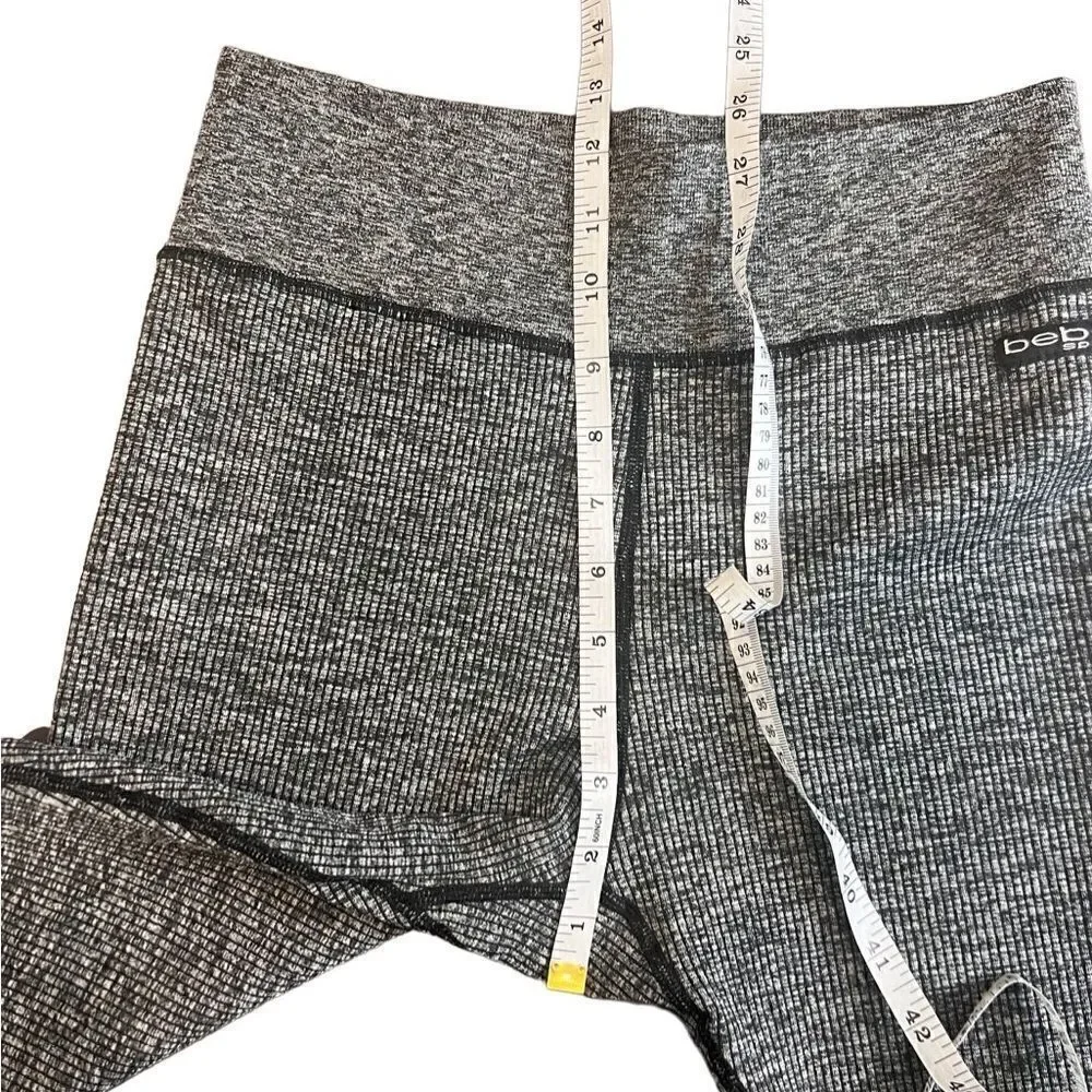 BeBe sport seamless athletic shorts bundle grey coral size medium